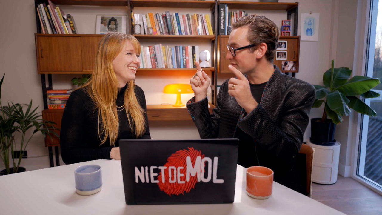 Jip en Splinter blikken samen terug