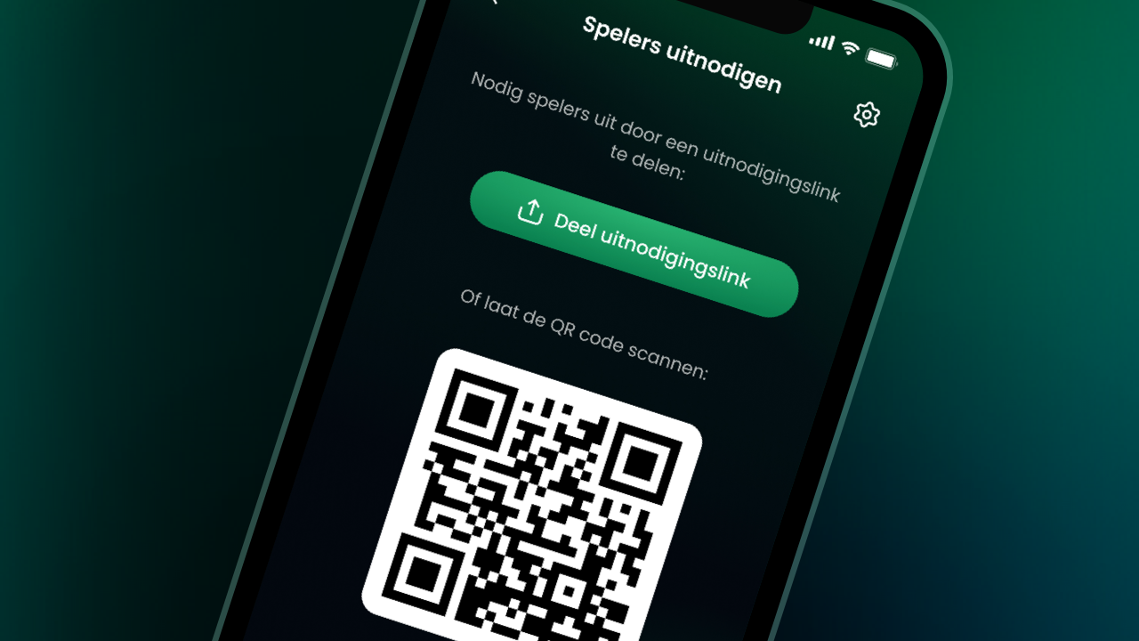 Deel jouw persoonlijke link of laat je code scannen.