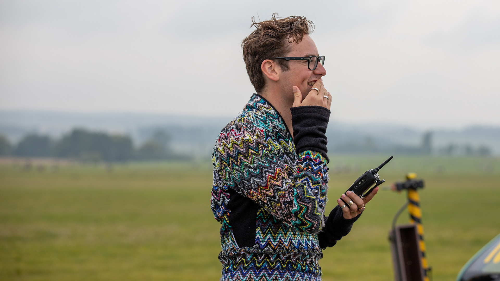 Spinter tijdens opdracht 1. Voor joker staan